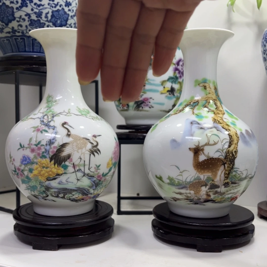 景德镇陶瓷花瓶摆件