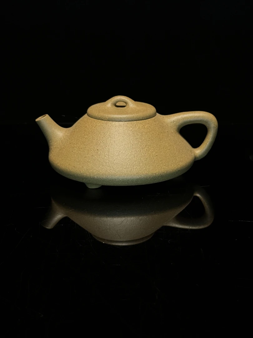 【石瓢容量100c】黄龙山原矿黄金段高端茶器精工半手制作宜兴紫砂壶