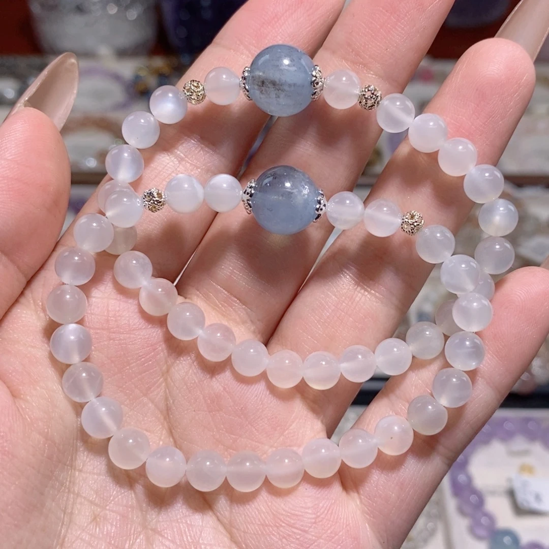 未镶嵌手链水晶白月光