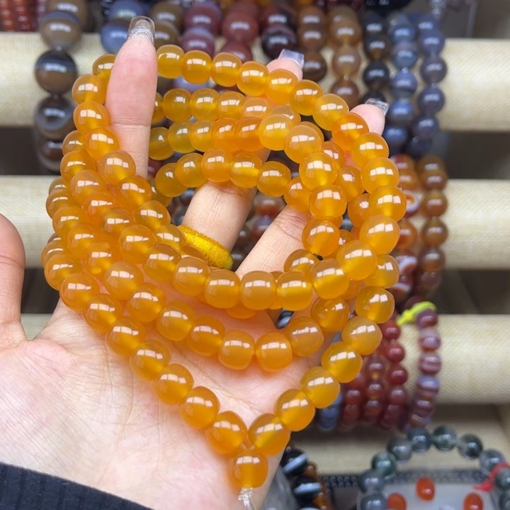 玛瑙/玉髓未镶嵌手链