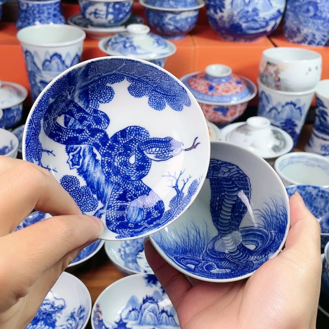 【闪购商品】杯S****.全手工手绘景德镇