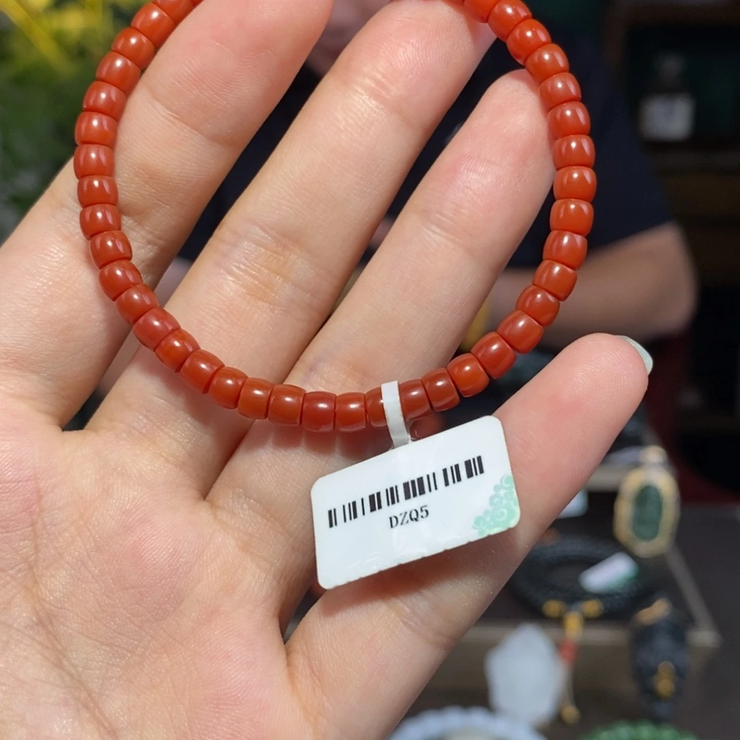 手串未镶嵌南红玛瑙