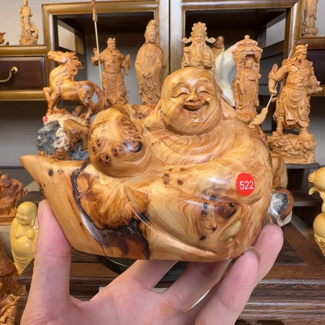 崖柏小木匠艺雕一物一拍