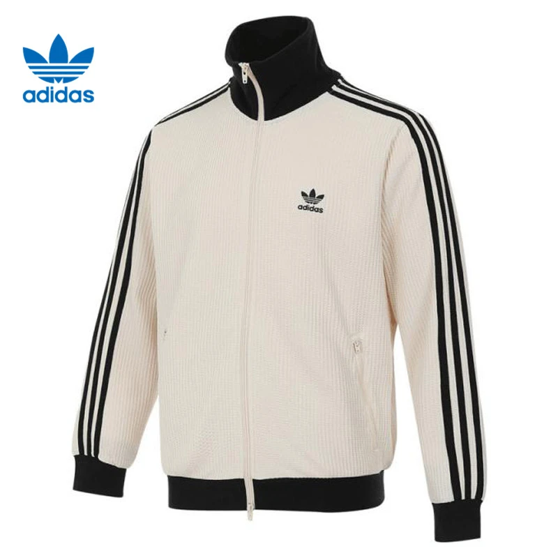 adidas阿迪达斯【同】三叶草中性运动休闲夹克外套JW0109