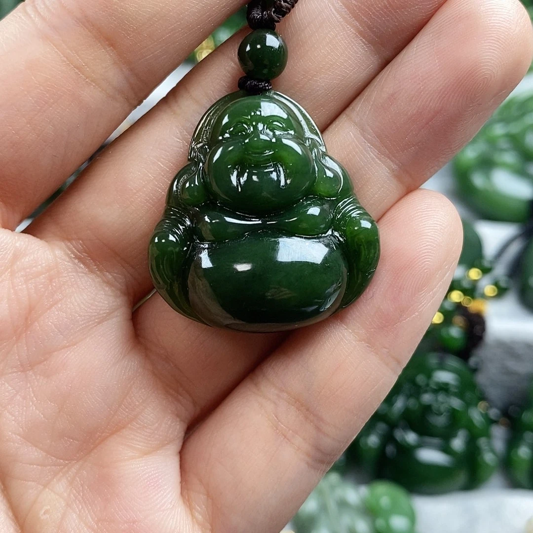 和田玉（碧玉）未镶嵌颈饰