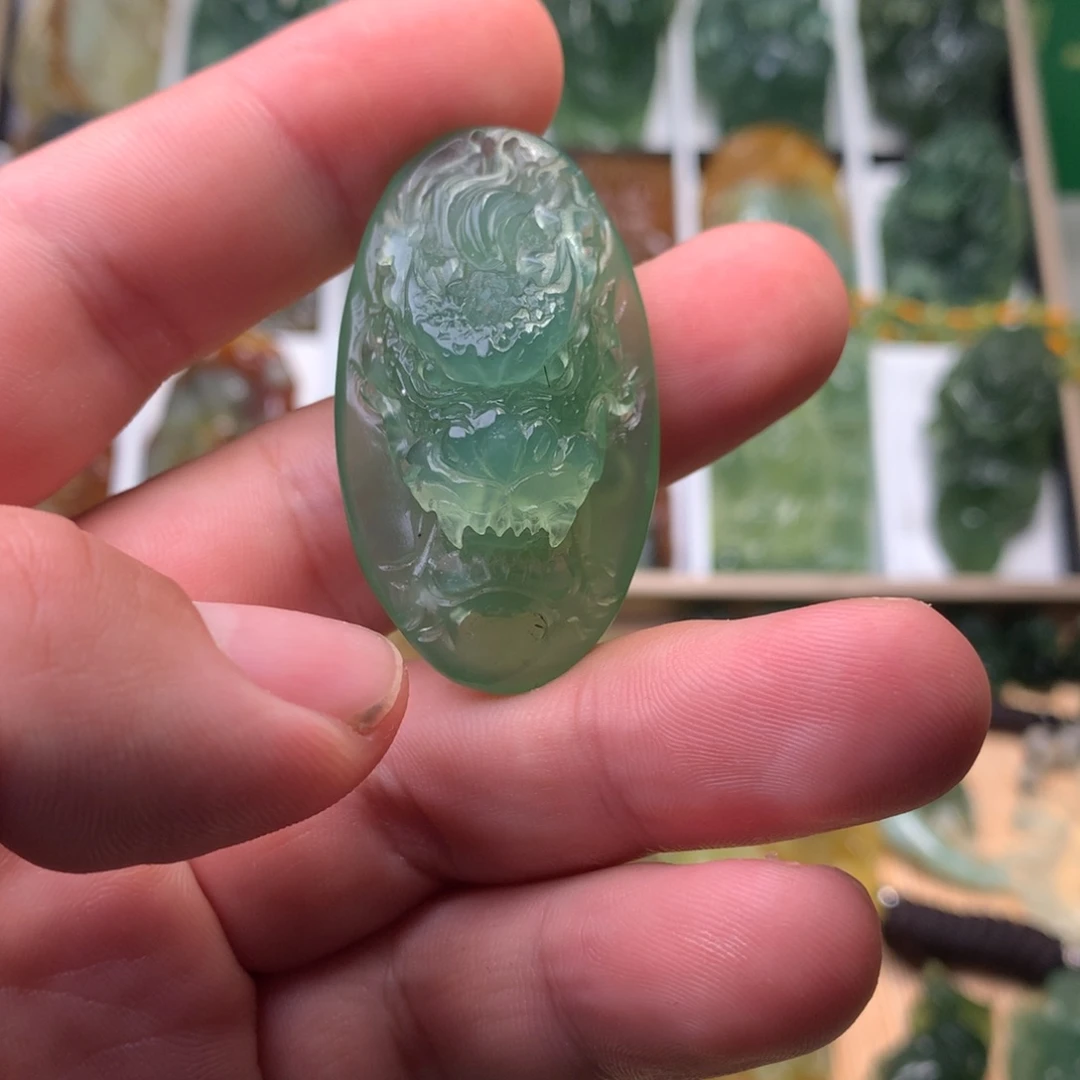岫玉未镶嵌岫玉挂件