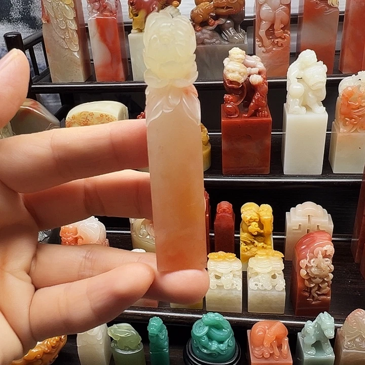 印石寿山石寿山石手工雕刻