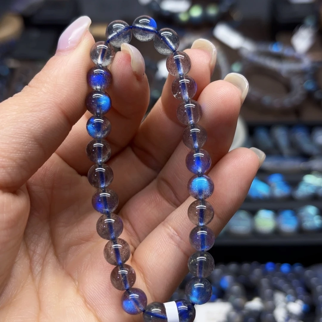 长石手链未镶嵌7左右