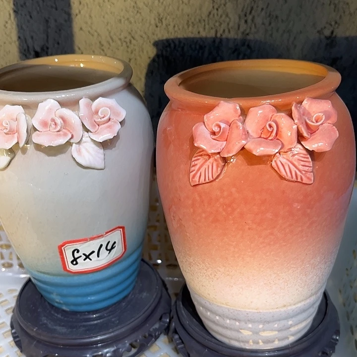 瑕疵粗陶花盆瑕疵