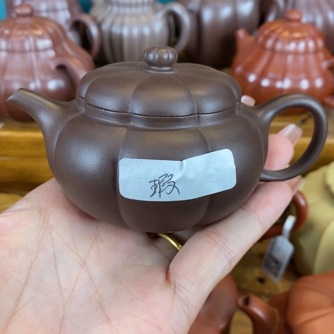 陈***澄茶壶紫砂原矿泥料手工壶直播间