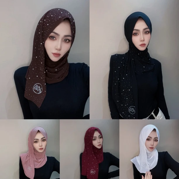 陶瓷极简满天星绕巾