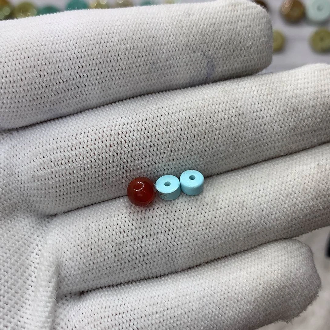 南红玛瑙珠宝半成品未镶嵌爱**糖