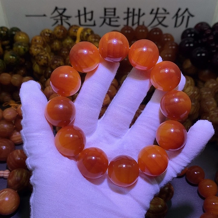 松木（琥珀木）手串/手链2.1 包浆高货