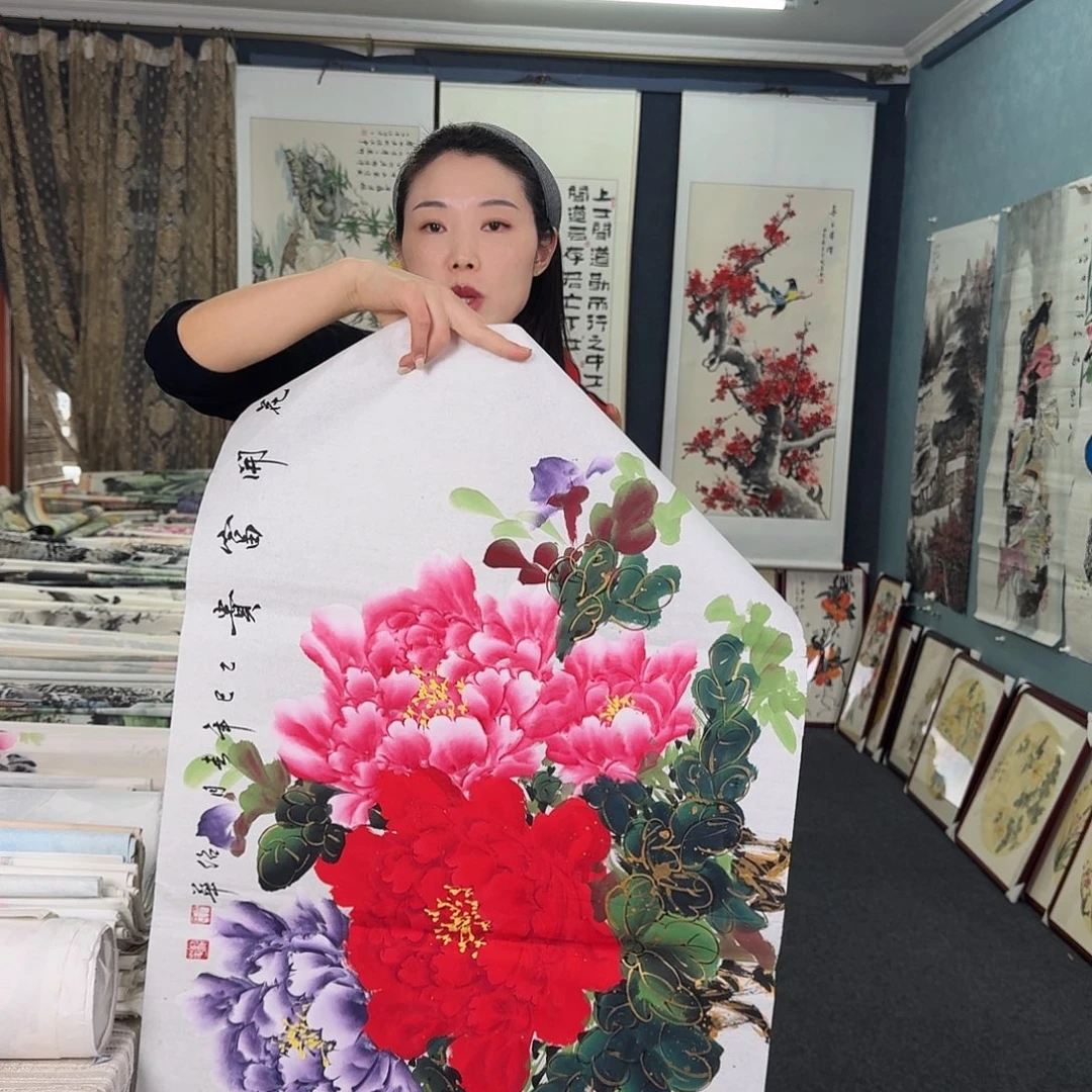 纯手绘国画作品欣赏