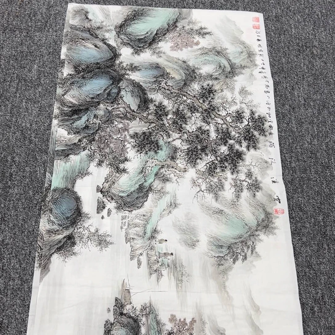国画国画作品多次入选