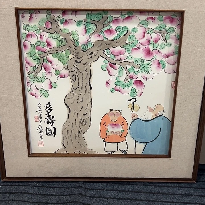 国画汶*畔老师作品国画