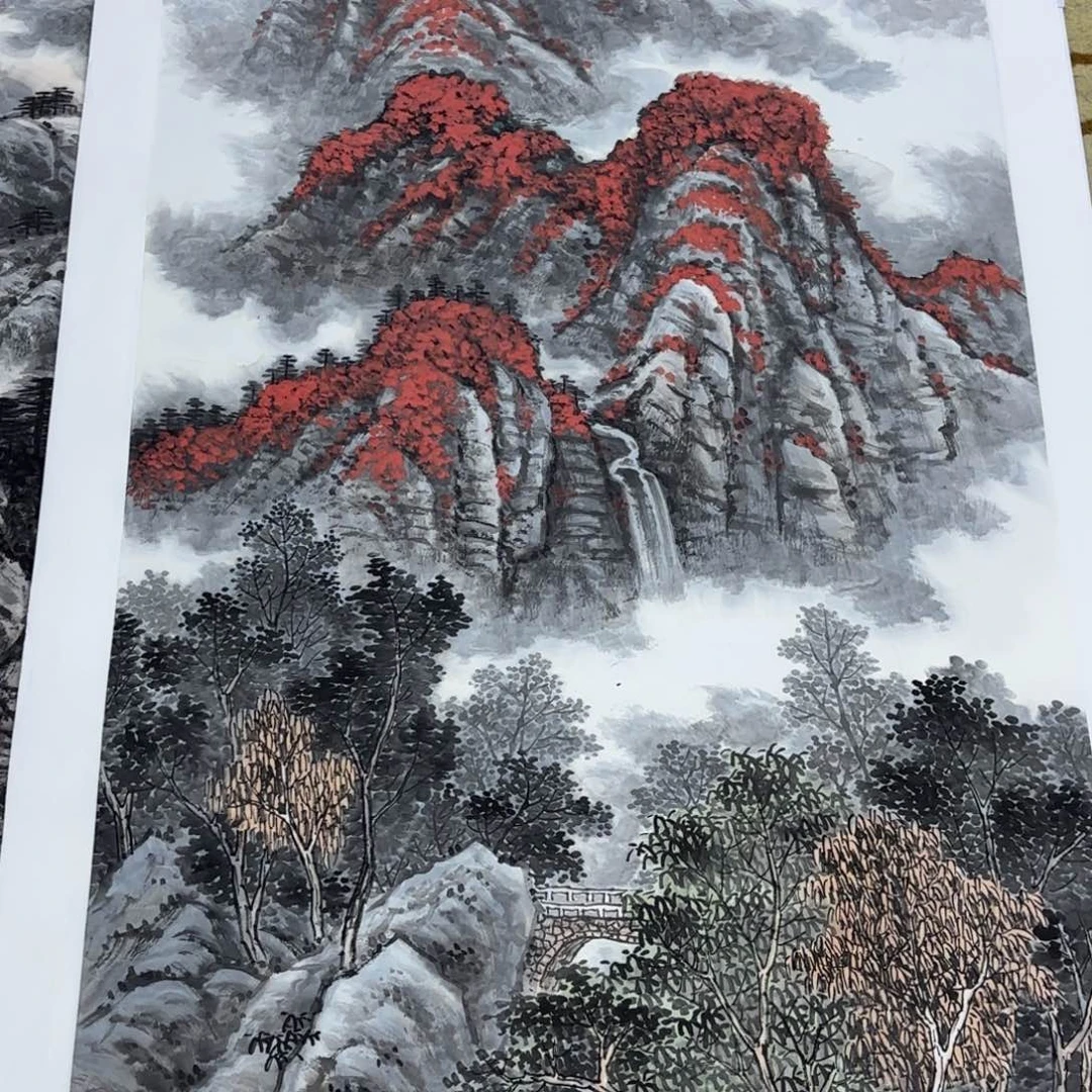 爱***人国画国画蒋志莲老师作品刘