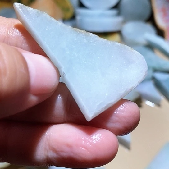 散珠翡翠边角料47