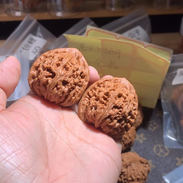 吊坠文玩核桃42全品龙门