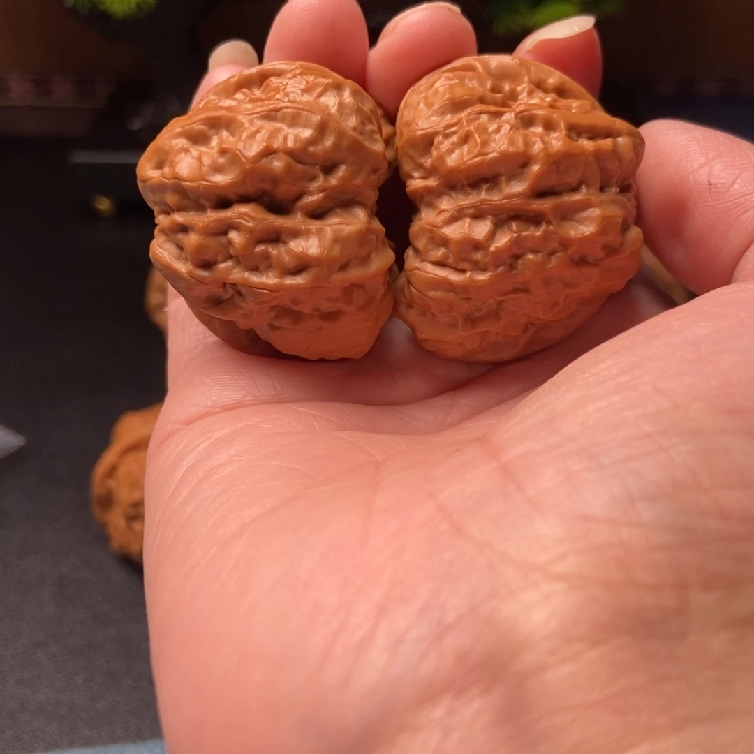 宋***三把件文玩核桃蛤蟆头