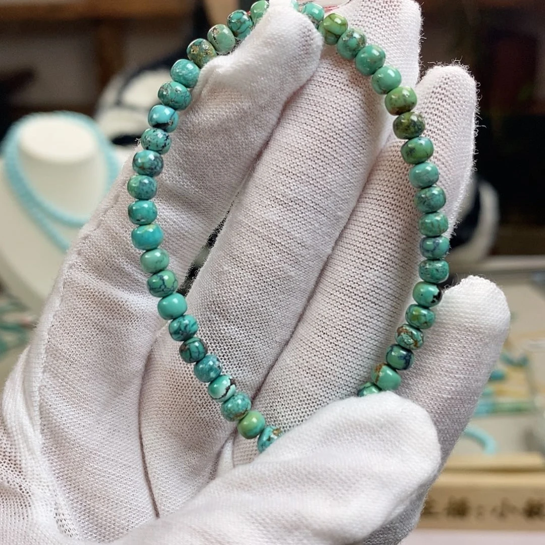 绿松石A4单圈卡4+未镶嵌