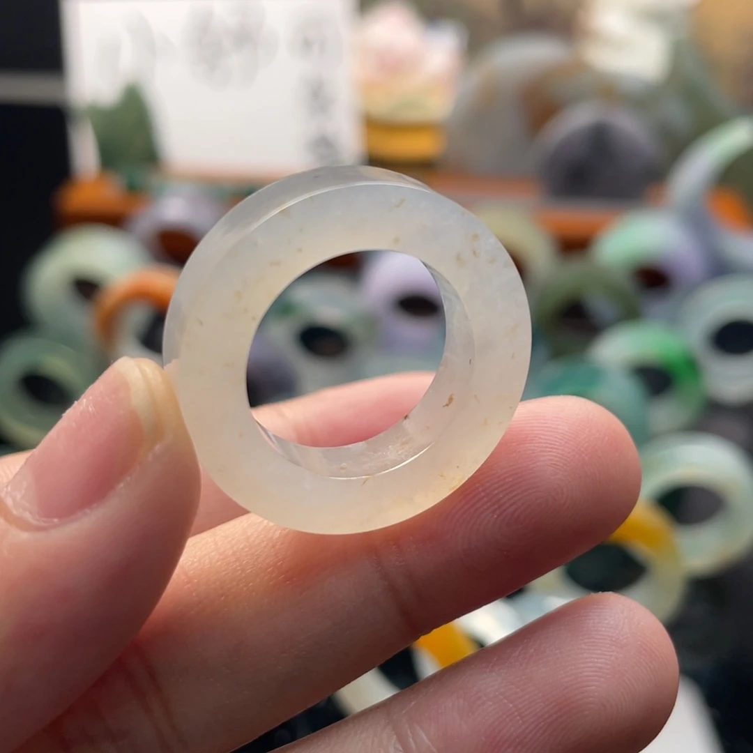 定制翡翠未镶嵌  冰洒金