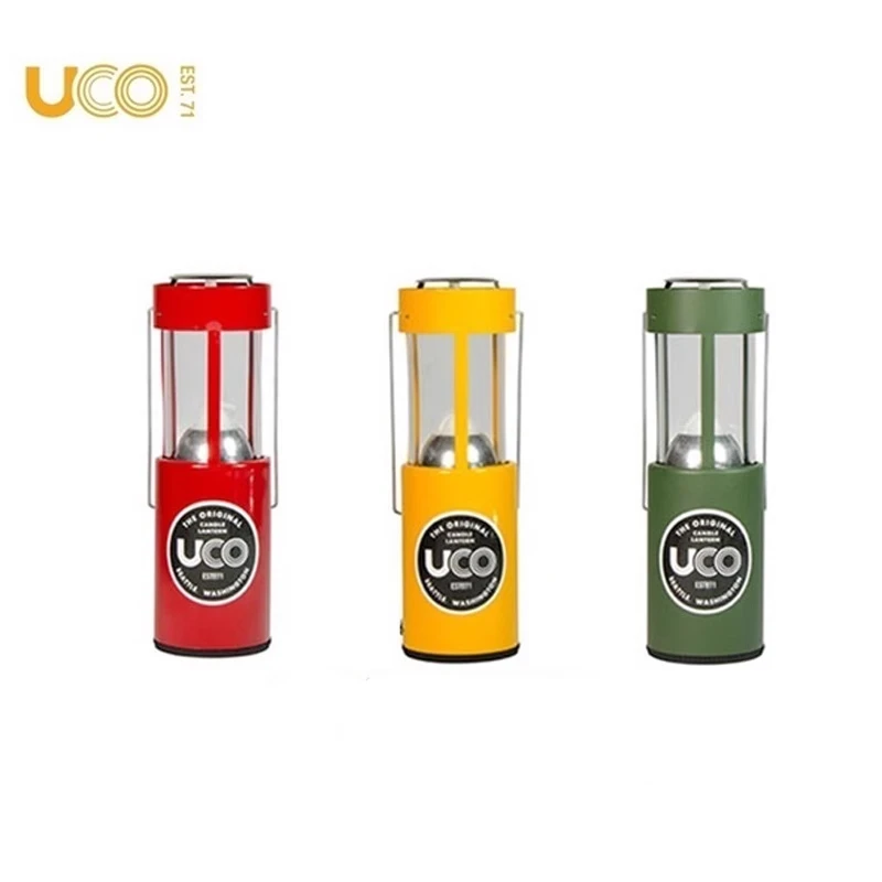 美国UCO伸缩蜡烛灯 户外露营蜡烛灯便携照明工具灯营地灯手提灯