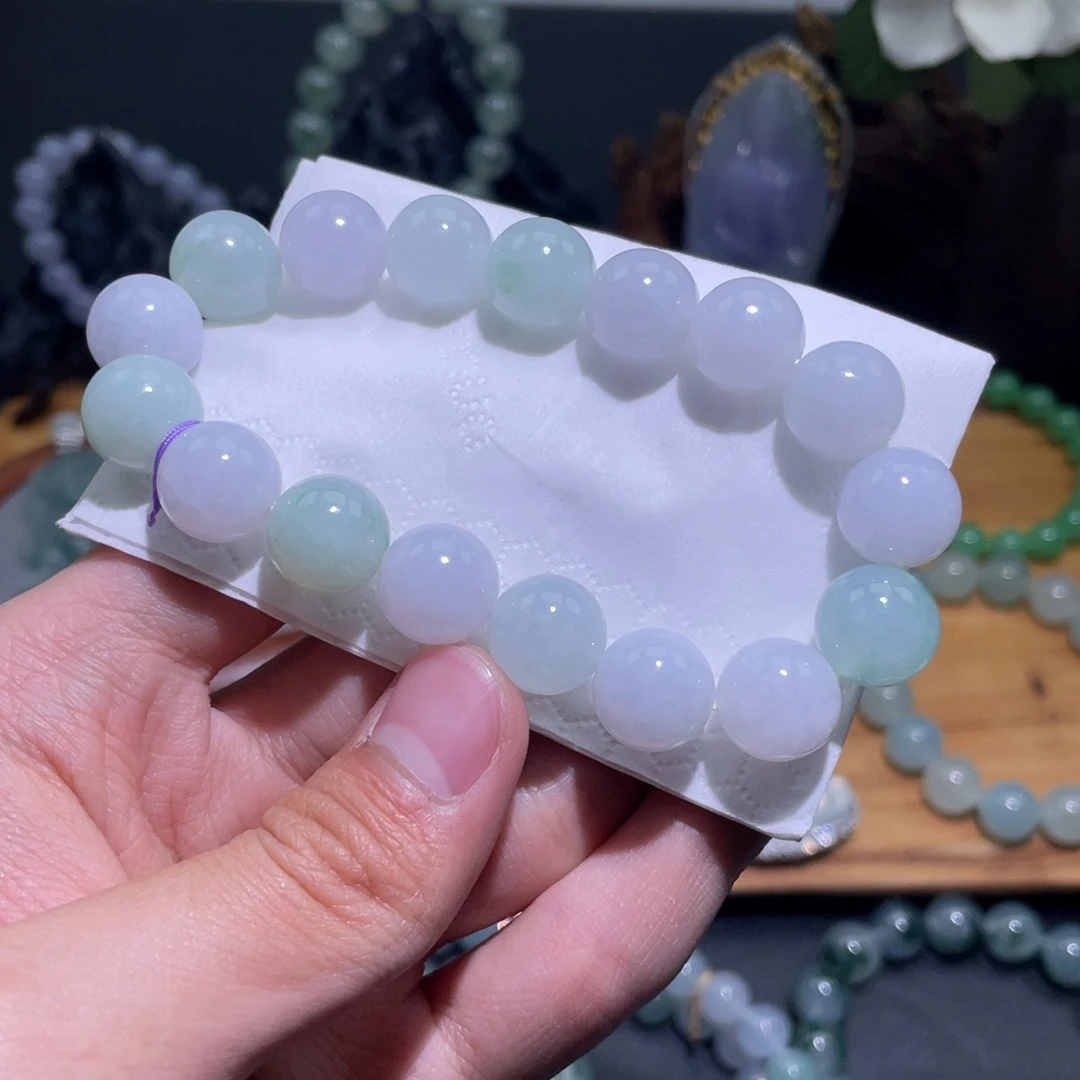 定制翡翠未镶嵌手串卡12