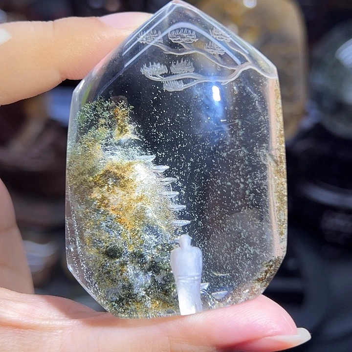 未镶嵌大型摆件（非配饰）水晶悟道