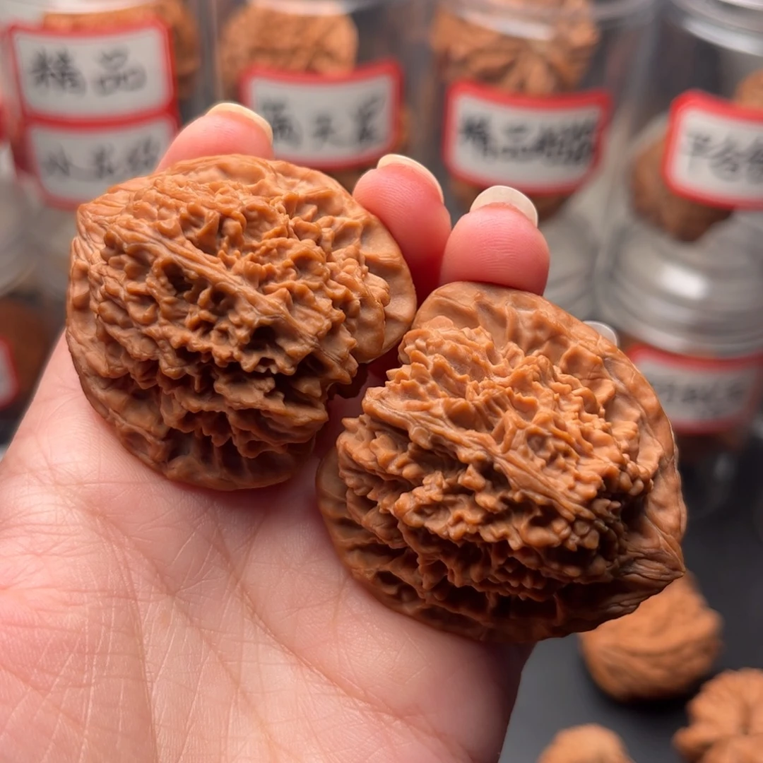 呆****文玩核桃把件43老树满天星