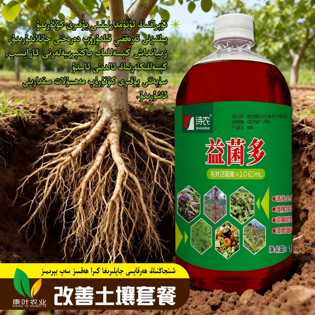 液体微生物菌剂改善土壤防病增产提质