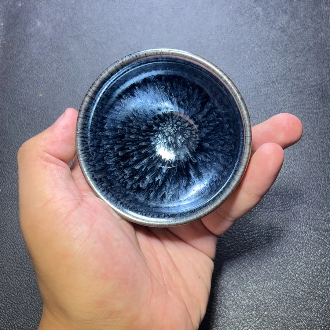 茶盏百花建窑建盏主人杯