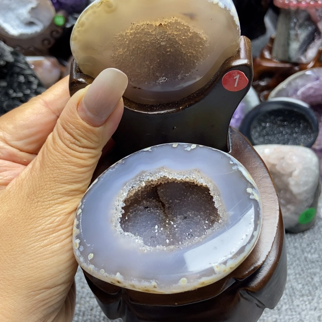 未镶嵌摆件紫晶水晶