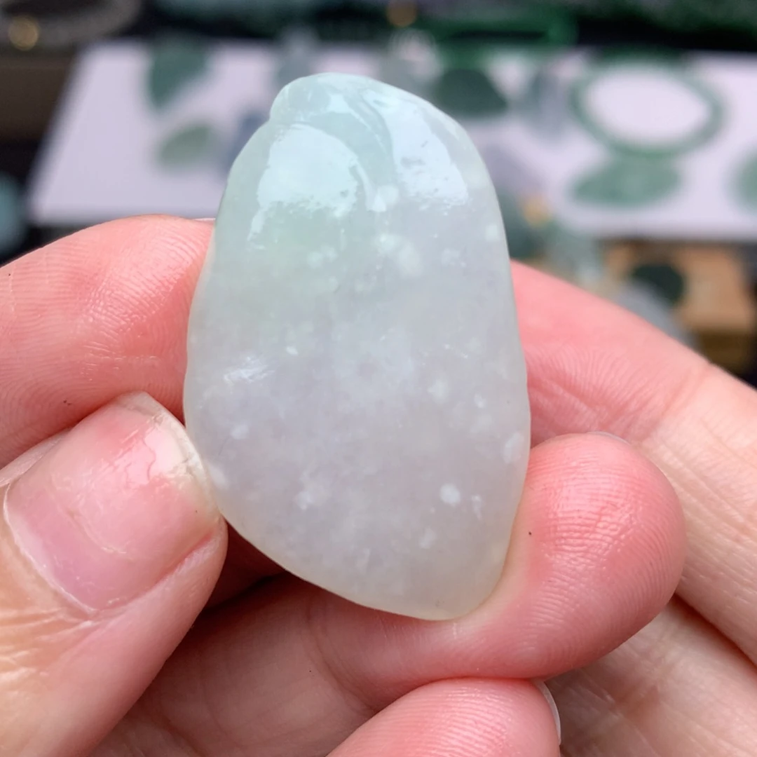 未镶嵌定制翡翠叶子