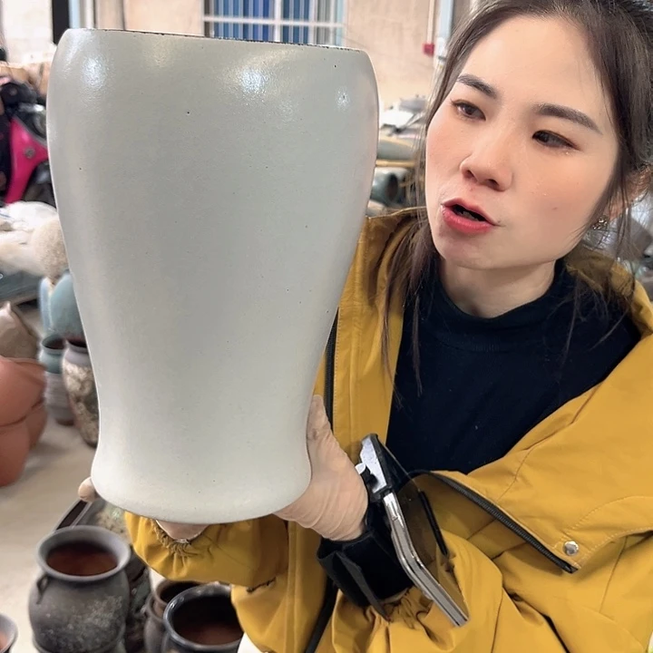 正品口18高32花盆……