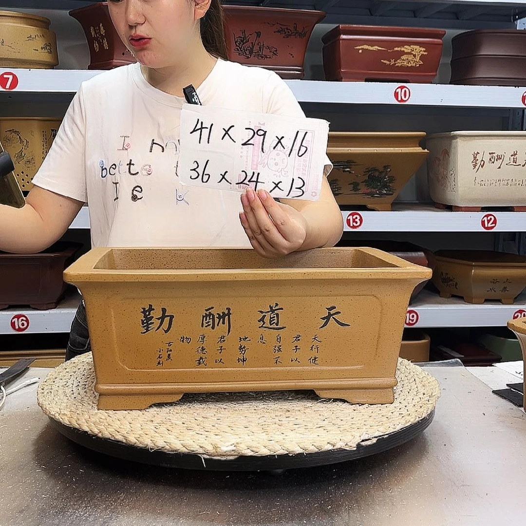 紫砂花盆紫砂花盆