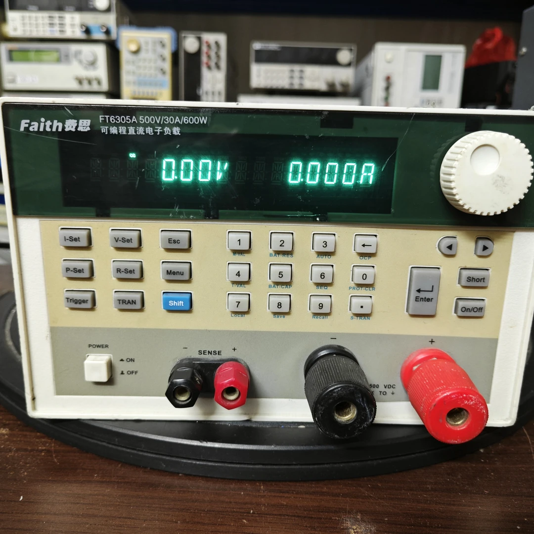 费思FT6305A可编程直流电子负载600W/500V/30A