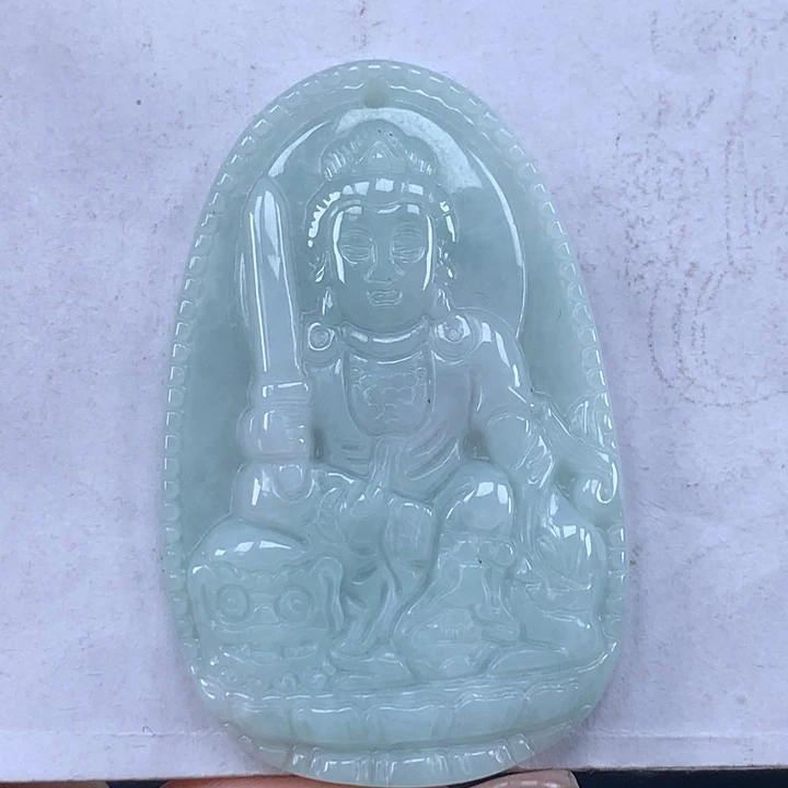 颈饰未镶嵌翡翠文殊