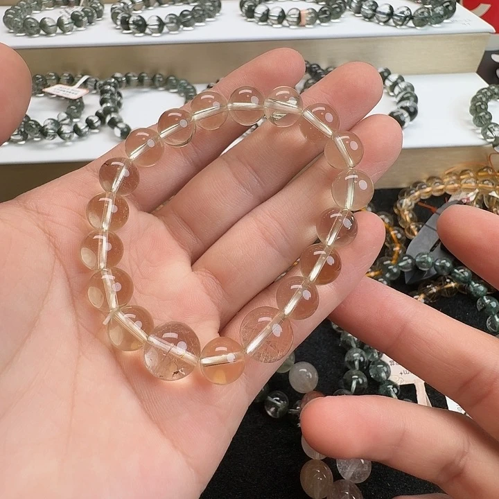 水晶手链未镶嵌天然