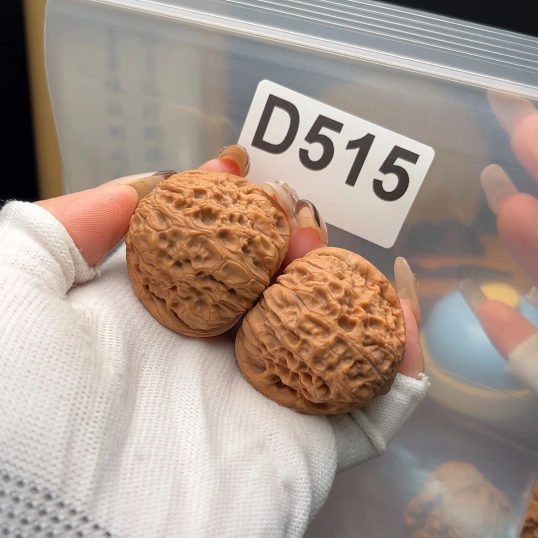 文玩核桃把件40左右大团圆d515