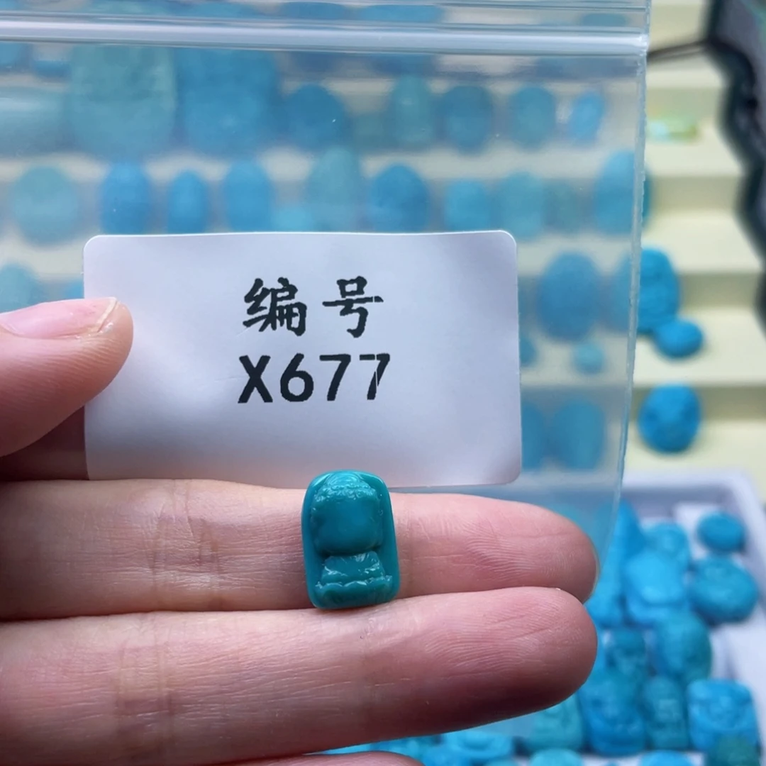 未镶嵌绿松石天然原矿绿松石雕件