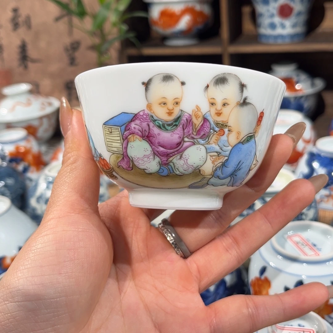 景德镇陶瓷主人杯