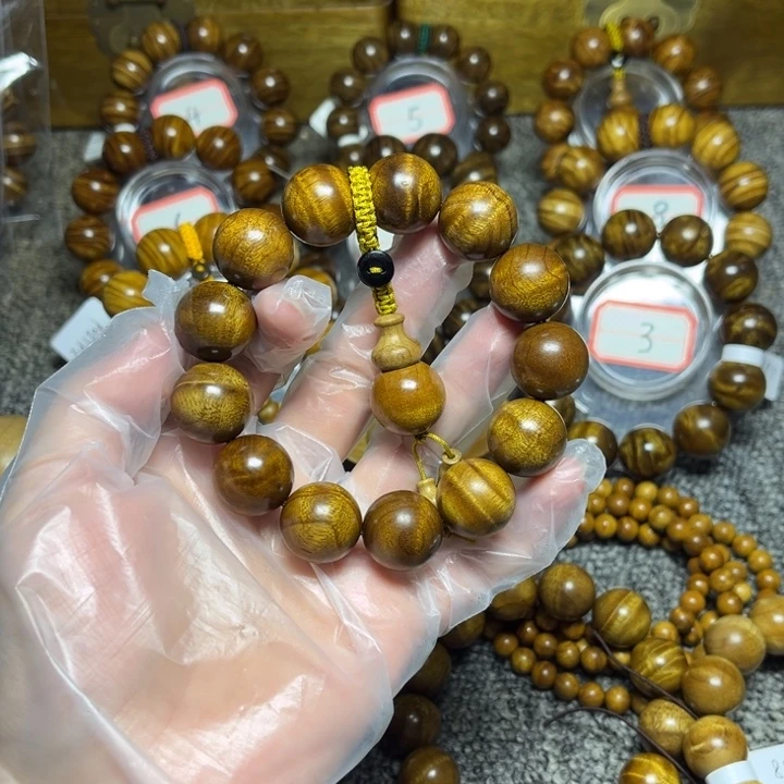 手串/手链楠木（金丝楠）枯木红油水波1.8