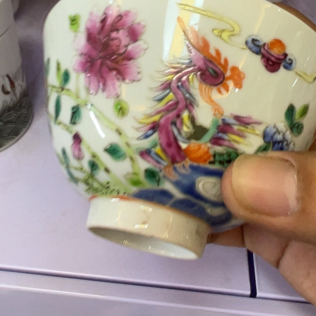 薯***条瓷片瓷器摆件、茶室雅器