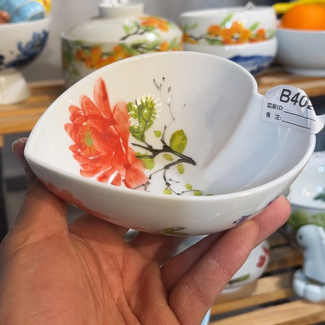 陶瓷景德镇高温陶瓷5寸碗