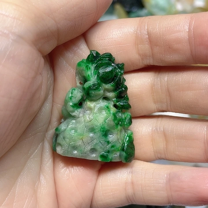 定制翡翠未镶嵌蔚*翡翠