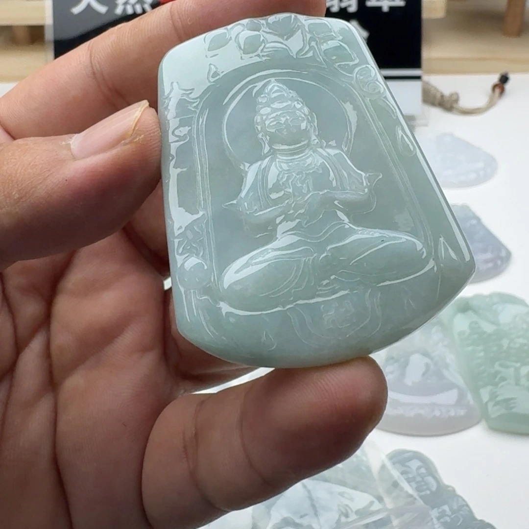 颈饰未镶嵌翡翠天然缅甸A货翡翠