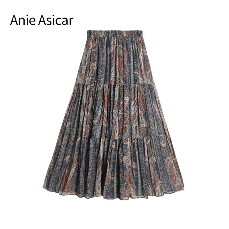 A Q3190 2025夏季新款气质显瘦小众半身裙