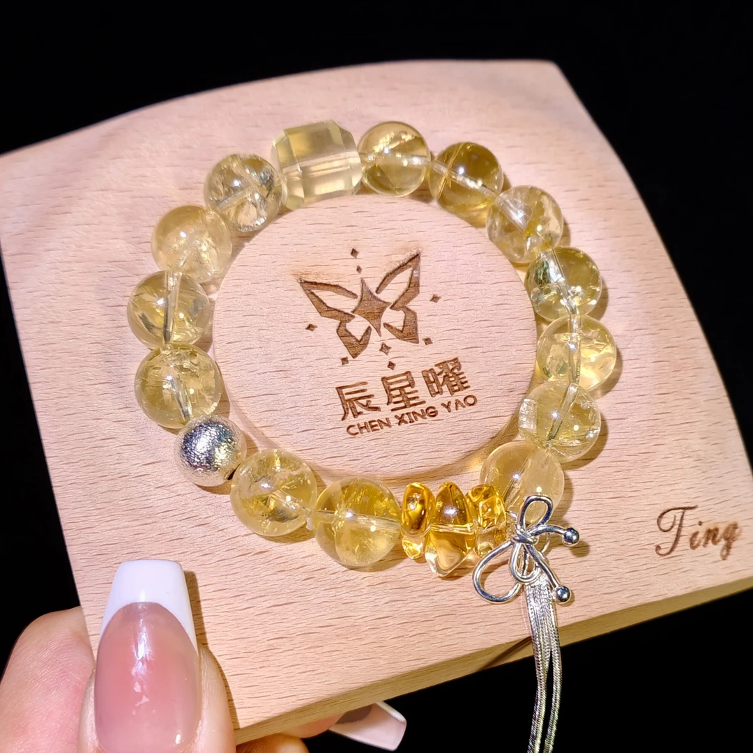 《浮光跃金》·水晶手串