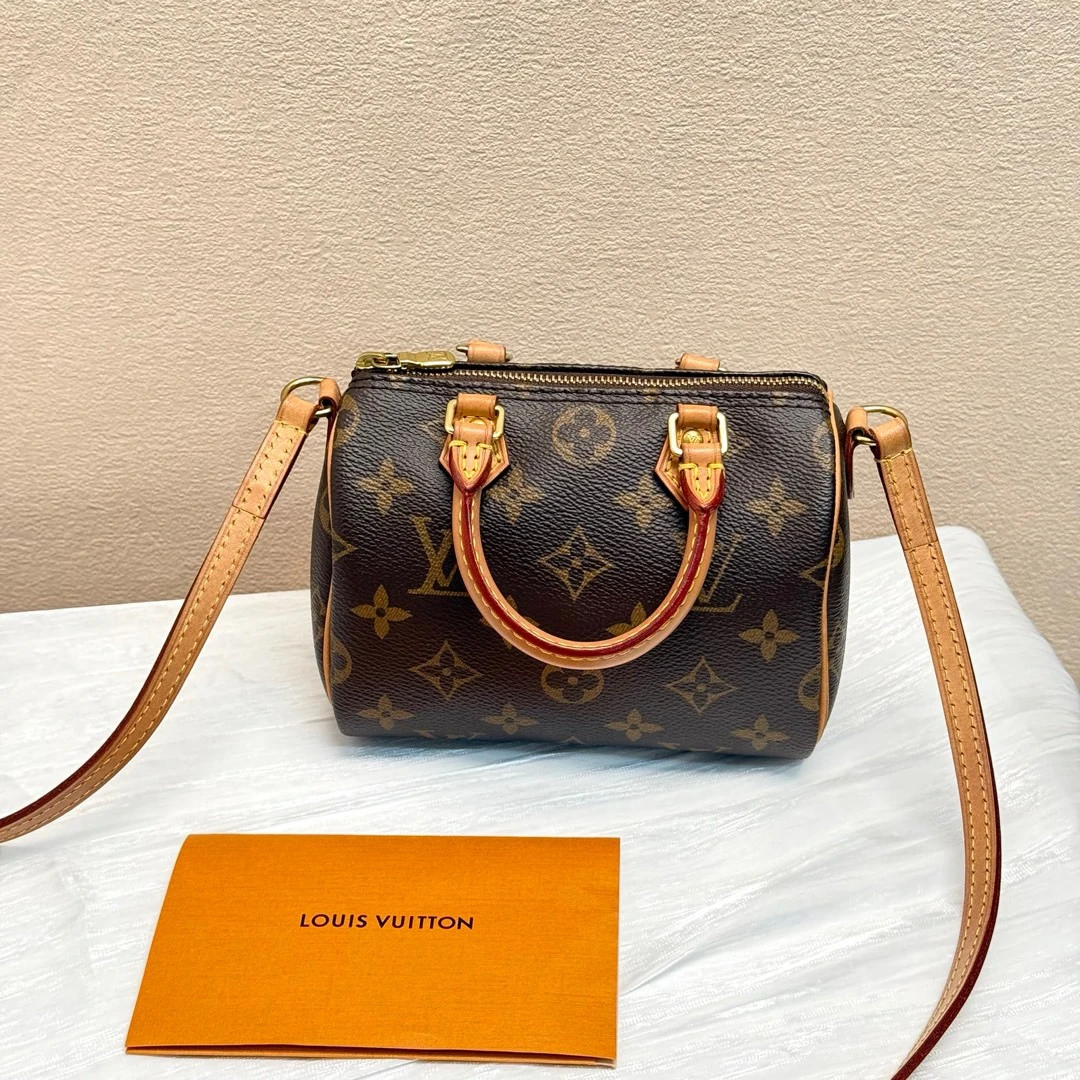 95新 LouisVuitton/路易威登 Lv 老花 speedynano/622267380